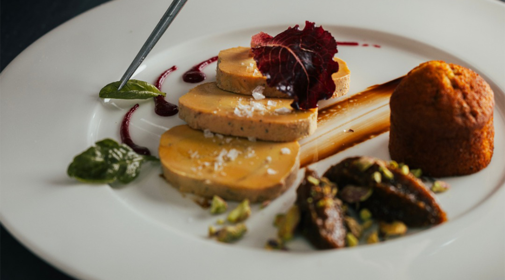 Foie gras maison, restaurant MB Marrakech