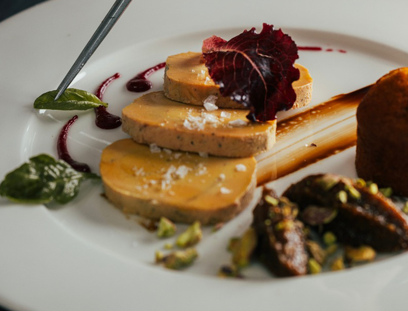 Foie gras maison, restaurant MB Marrakech