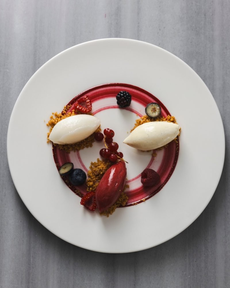 Fruits rouges, crème onctueuse et notes croustillantes...
