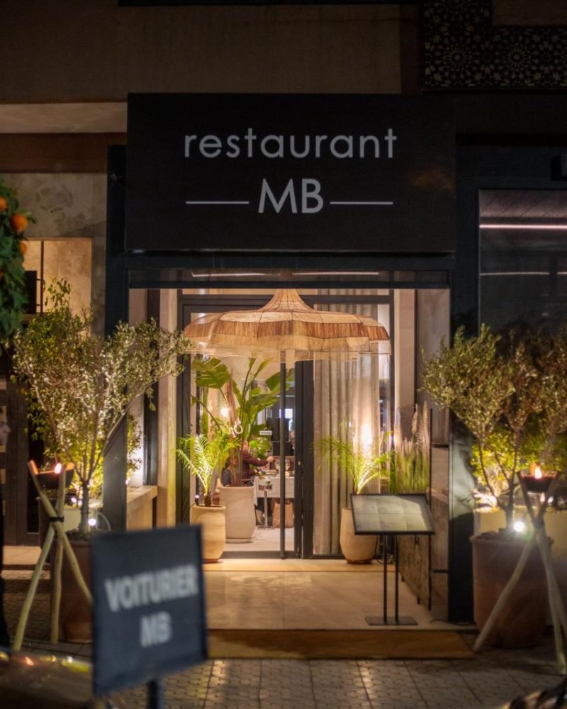 Entrée méditerranéenne, restaurant MB Marrakech