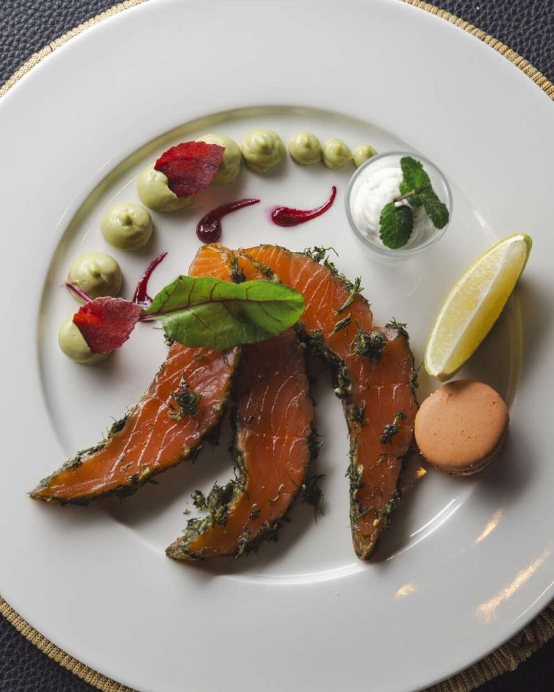 Plat méditerranéen, restaurant MB Marrakech