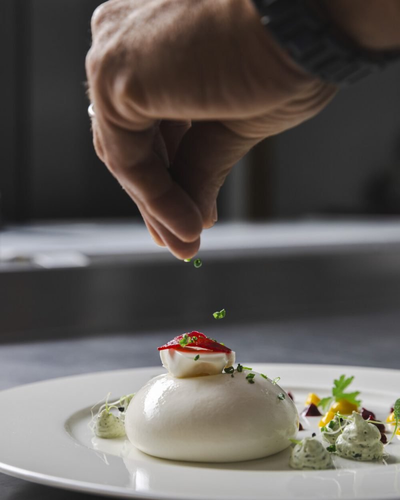 Plat gastronomique, restaurant MB Marrakech